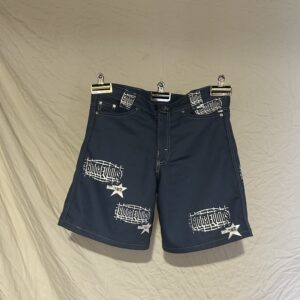 Quibs Bull Denim Shorts